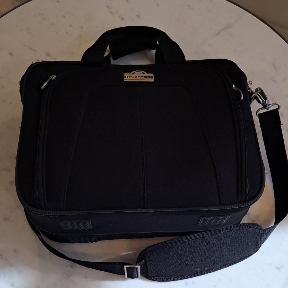 Black Travel Laptop Bag